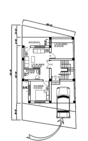 CAD Drawing 01 — Residential Structural Study